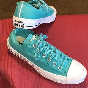 NewConverse (Aqua Green) Women Tennis Shoes Size-8